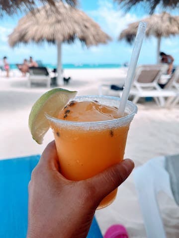 Passion fruit is our favorite, and we'd love for you to experience it and its full, sweet, and tangy flavors. We love this spot at Villa Blanca Beach Club.