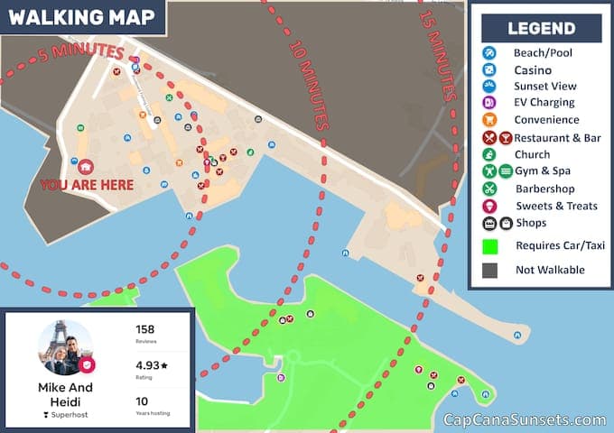 Endless options to explore all within a 15 min walk from your front door.