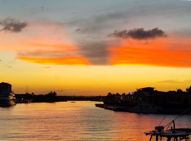 Unforgettable sunsets from the comfort of your private balcony retreat.