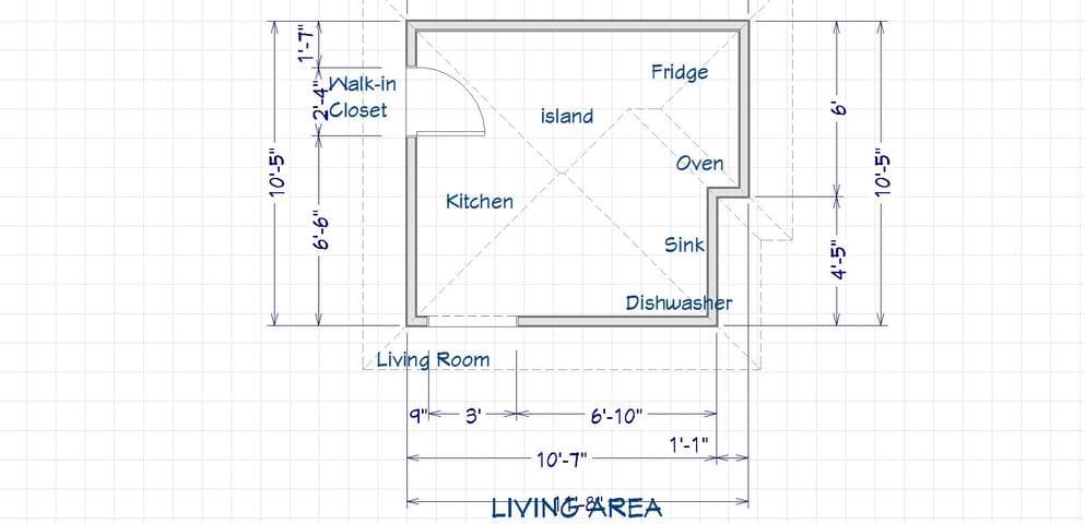 Kitchen blueprint