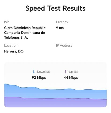 Stay connected (or not) with our high speed Internet access.