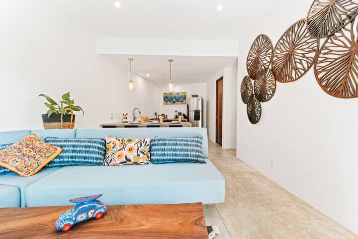 Stylish condo on the pool, near beach at Casa Yaka