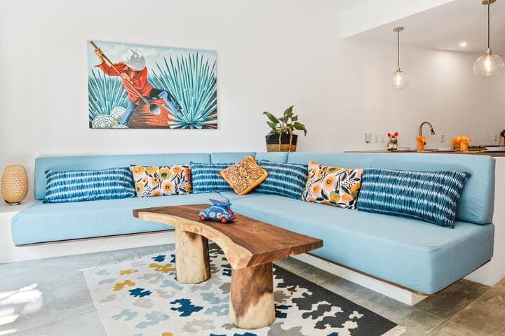 Stylish condo on the pool, near beach at Casa Yaka