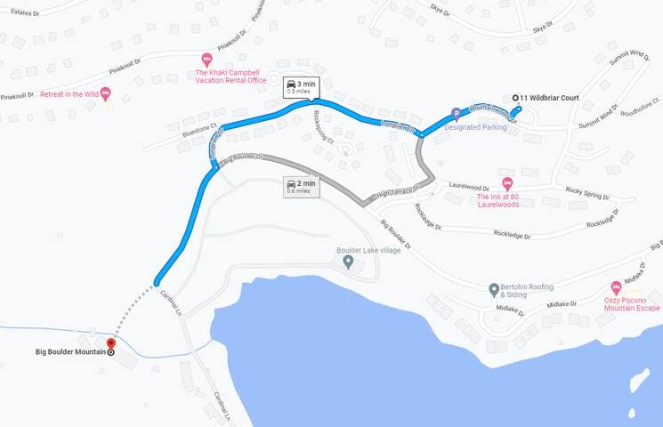 Pocono Retreat -1 Mile to Lake and Skiing!