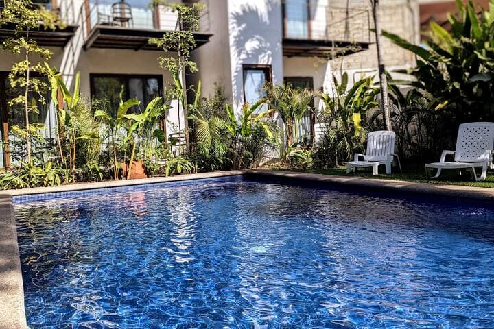 Stylish condo on the pool, near beach at Casa Yaka