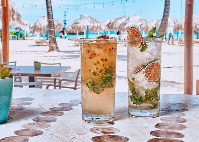 Passion fruit or classic mojito?
Send us a message and tell us which one you'd choose.