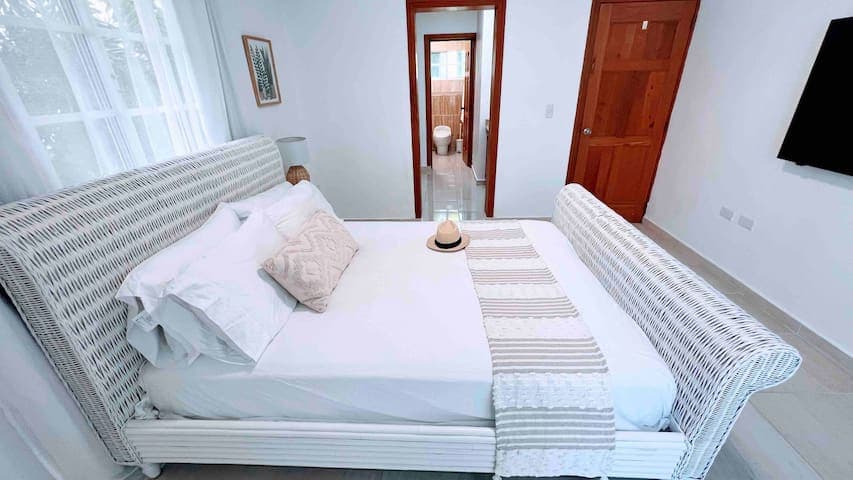 Enjoy the convenience and privacy of an en suite bathroom adjacent to the master bedroom.