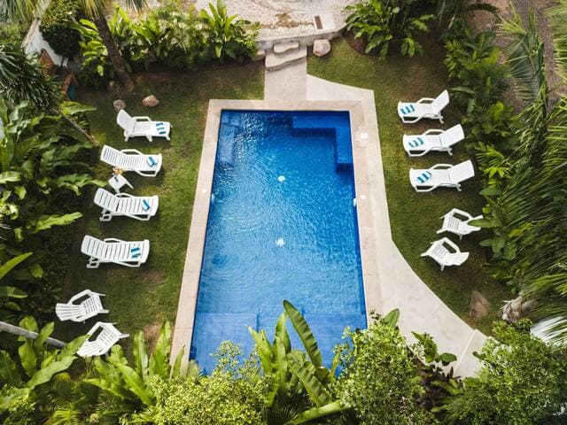 Stylish condo on the pool, near beach at Casa Yaka