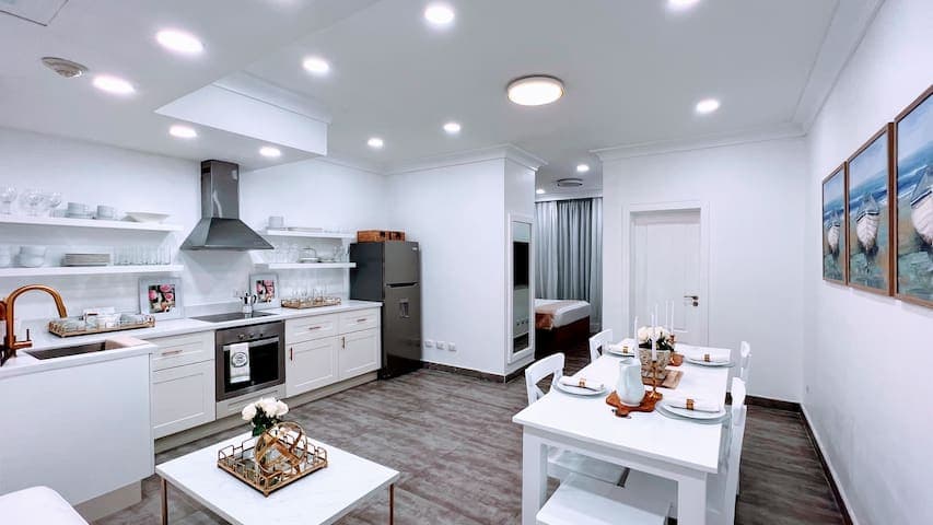 Spacious dining space for your comfort.