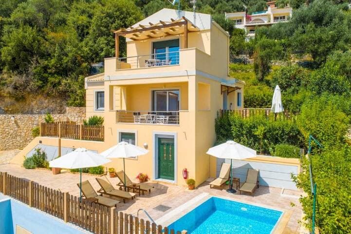 Corfu Sea View Villa Sequoia