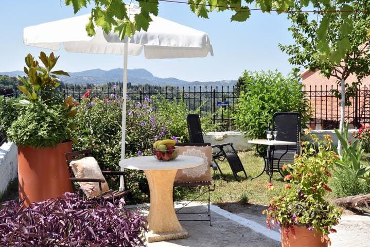 Traditional Cottage on the hillside of Antiperni
