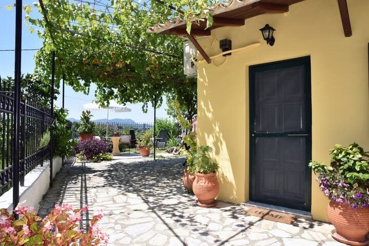 Traditional Cottage on the hillside of Antiperni
