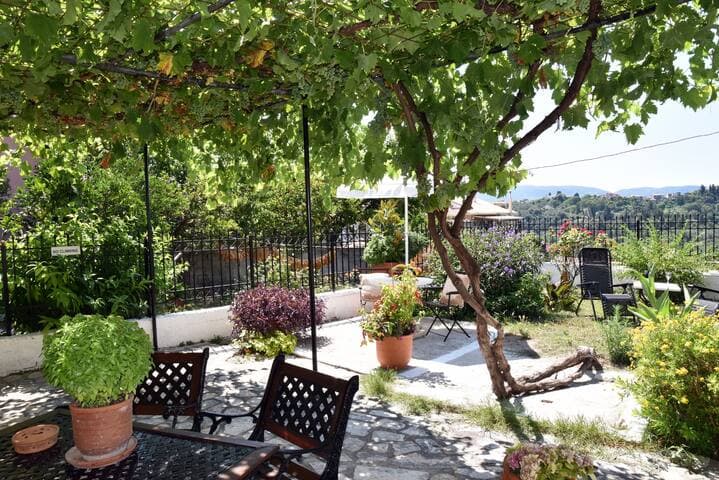 Traditional Cottage on the hillside of Antiperni