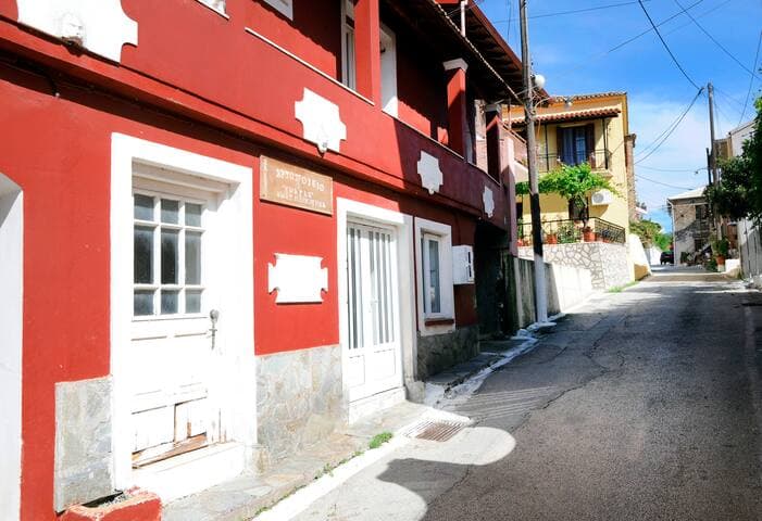 Traditional Cottage on the hillside of Antiperni