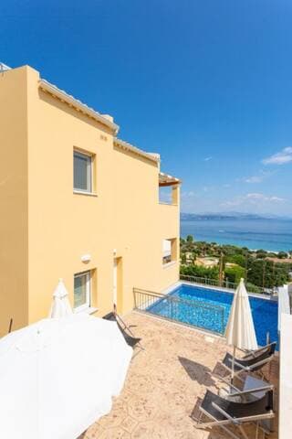 Corfu Sea View Villa Aurora
