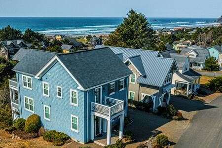 Blue Moby and the glorious Pacific Ocean