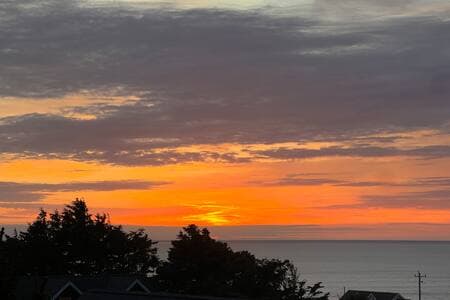 Sunsets from the deck never disappoint