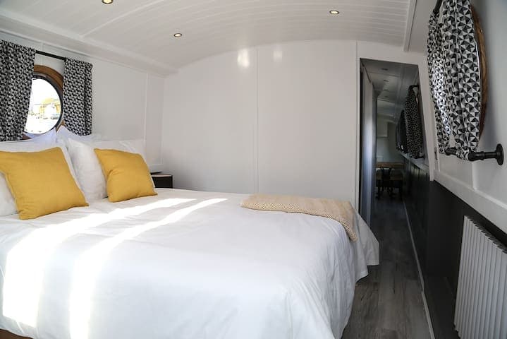 View of the double bedroom from a different angle.
